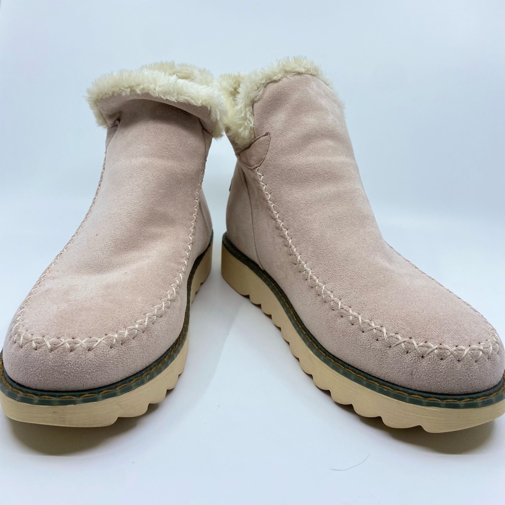 Jollmall Sport Moccasin booties baby pink amazing condition